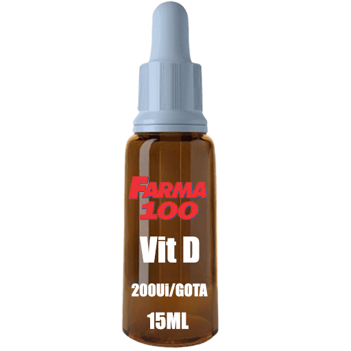 Imagem do Vit D 200 UI/Gota 15ml