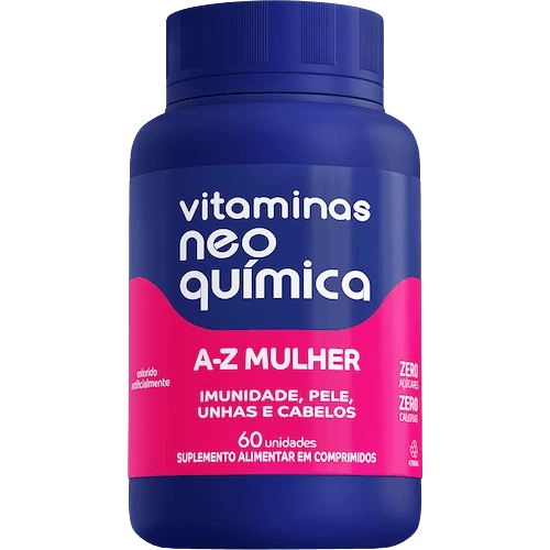 Imagem do A-Z MULHER Imunidade, Pele, Unhas e Cabelos NeoQuimica C/60